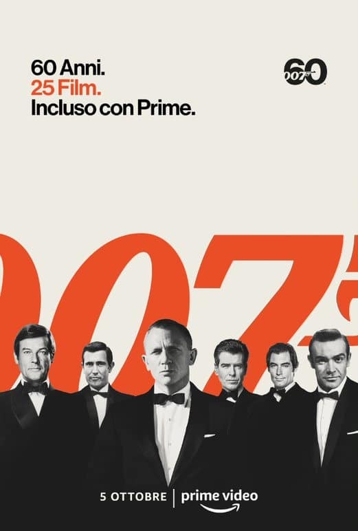 60 compleanno di James Bond su Prime