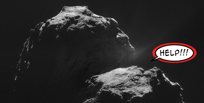 Cronache del ghiaccio e della polvere: un lander in bilico su una cometa thumbnail