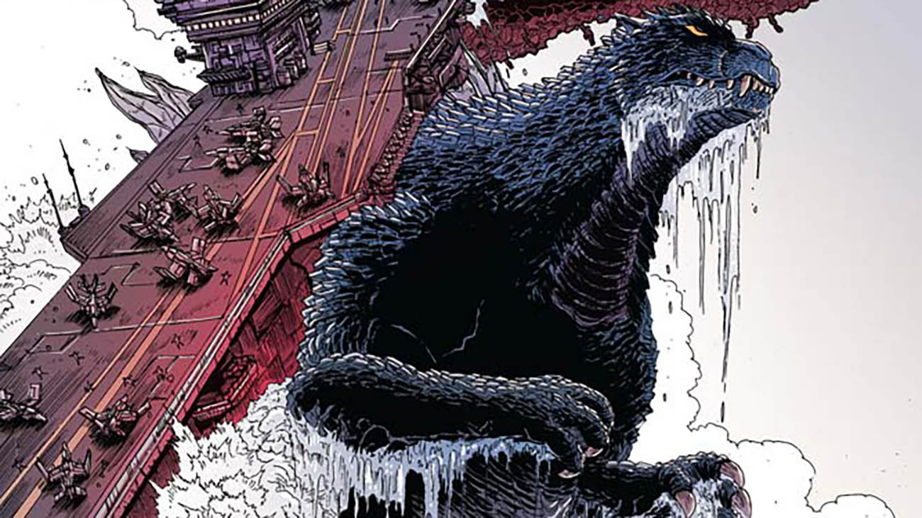 saldaPress lancia un nuovo volume su Godzilla thumbnail