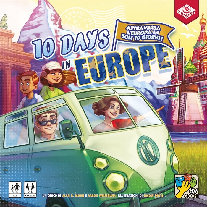 10 Days Europe giochi dv