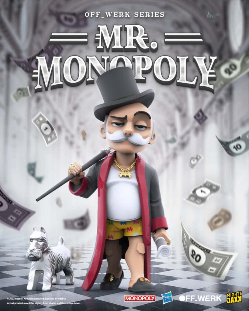 Mr Monopoly Mighty Jaxx 1