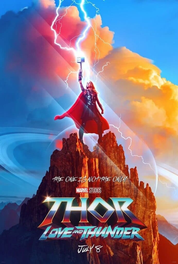 Poster Thor Love And Thunder