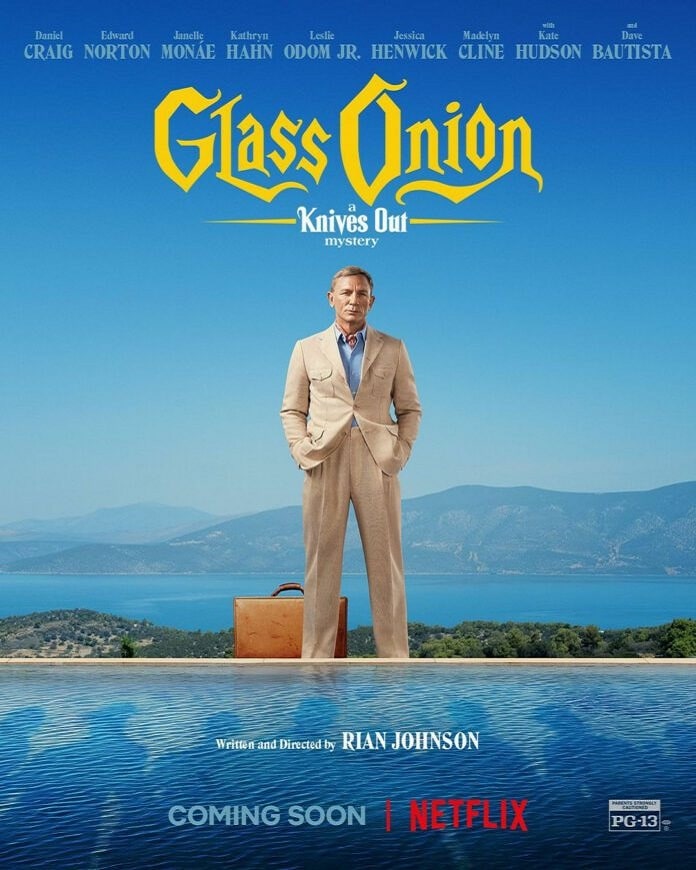 Glass Onion A Knives Out Mystery Poster