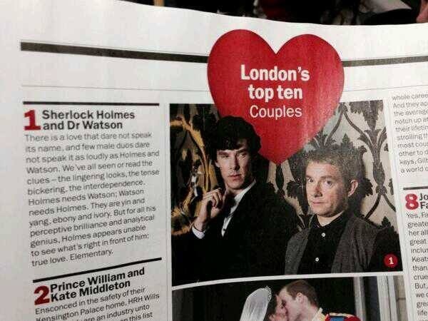 Sherlock: Watson is not gay thumbnail