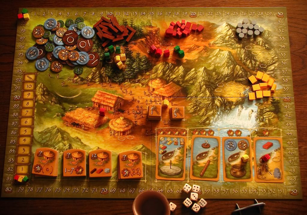 Stone Age giochi da tavolo tema storico