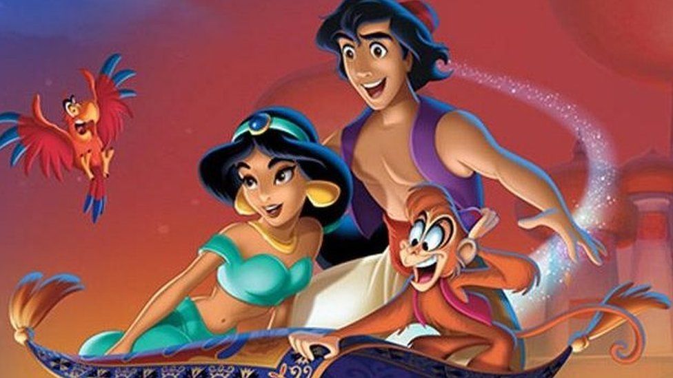 Aladdin live-action: la lampada al centro del primo poster thumbnail