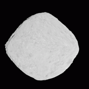 Modello 3d dell'asteroide Bennu