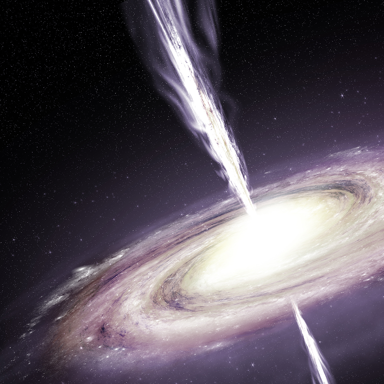 Quasar: prime osservazioni ad alta risoluzione delle nuvole di gas attorno ad un buco nero thumbnail