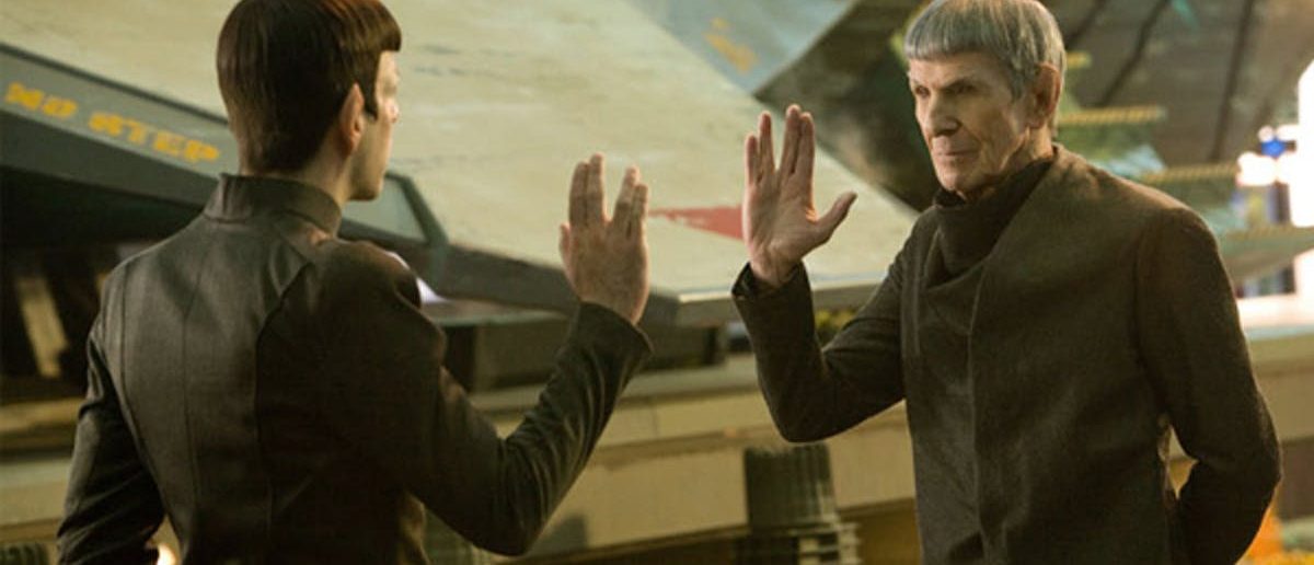The Two Spocks In Star Trek Into Darkness E1545439100863