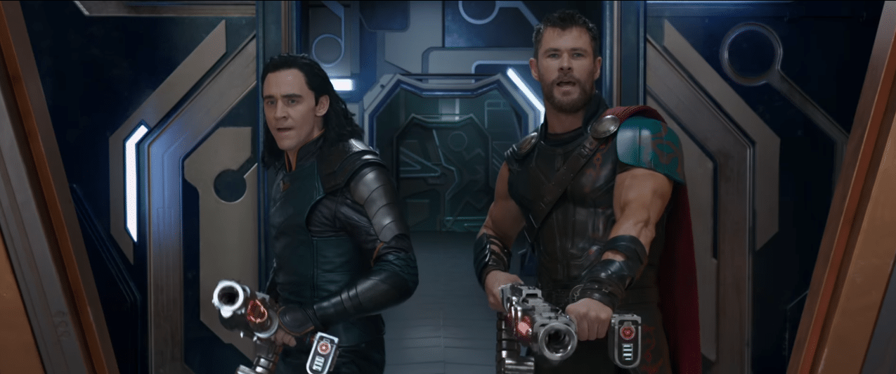 Thor And Loki Side By Side Thor Ragnarok