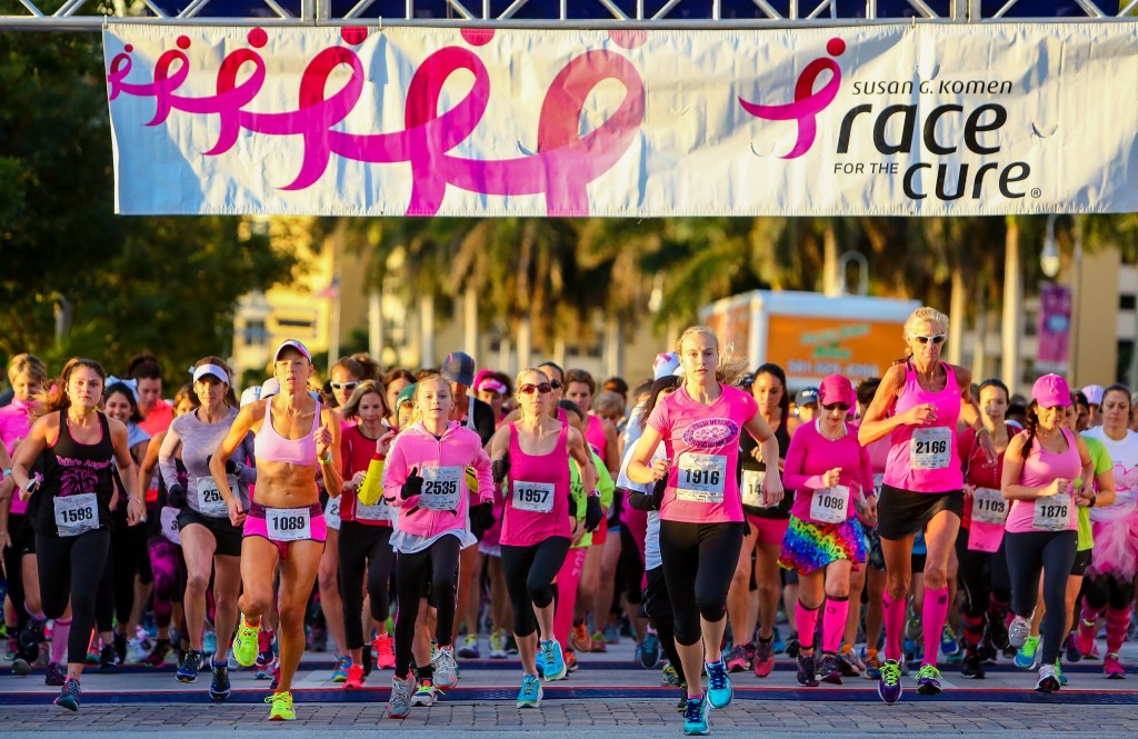 Race for the Cure partenza