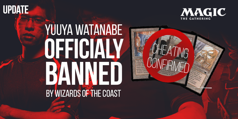 Yuuya Watanabe Banned