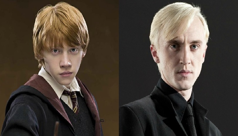 Ron e Draco, Harry Potter