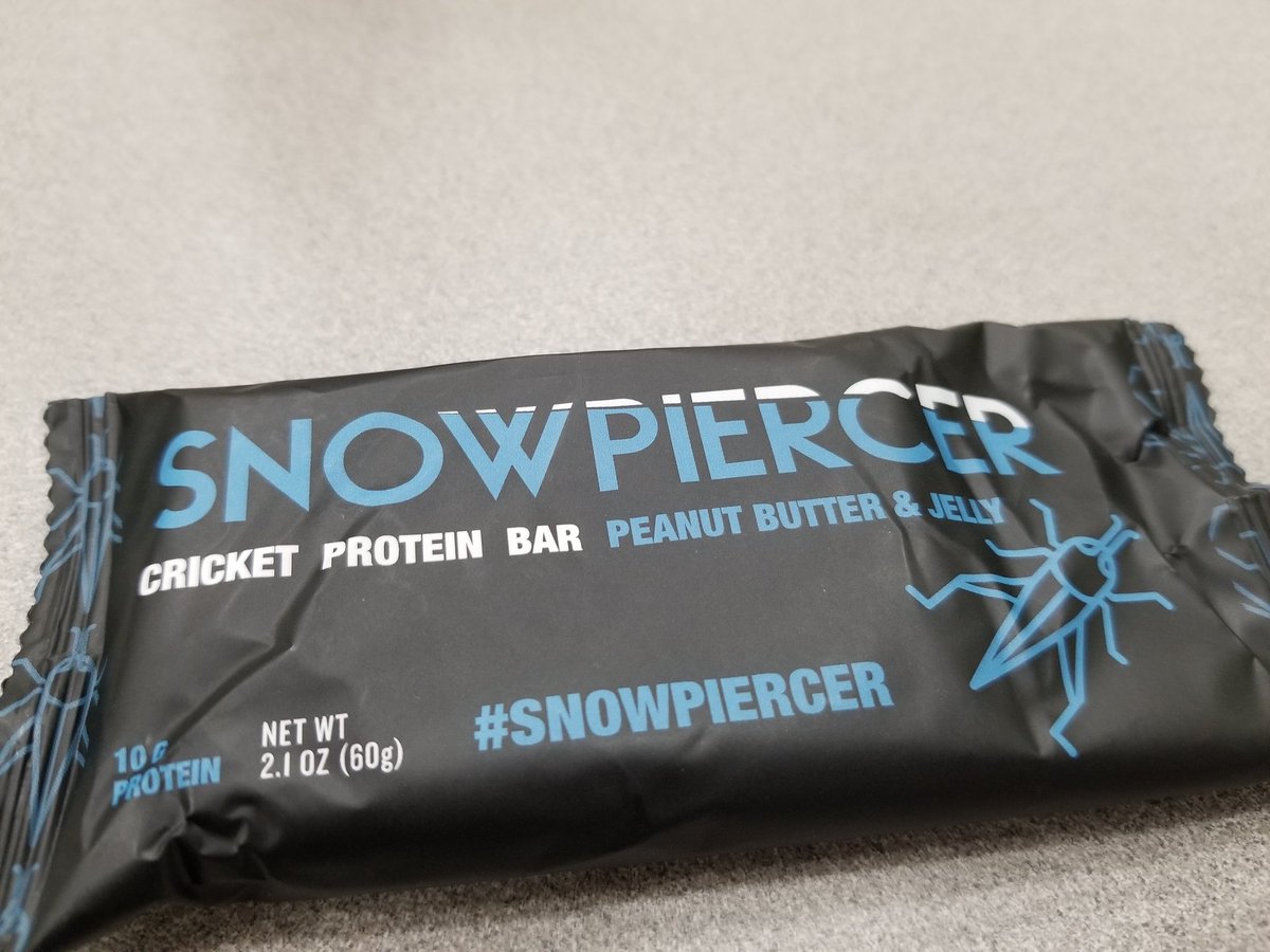 Snowpiercer, distribuite al SDDC barrette energetiche a base di insetti thumbnail