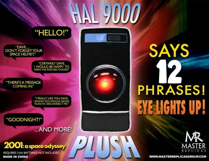 Hal 9000 Plush