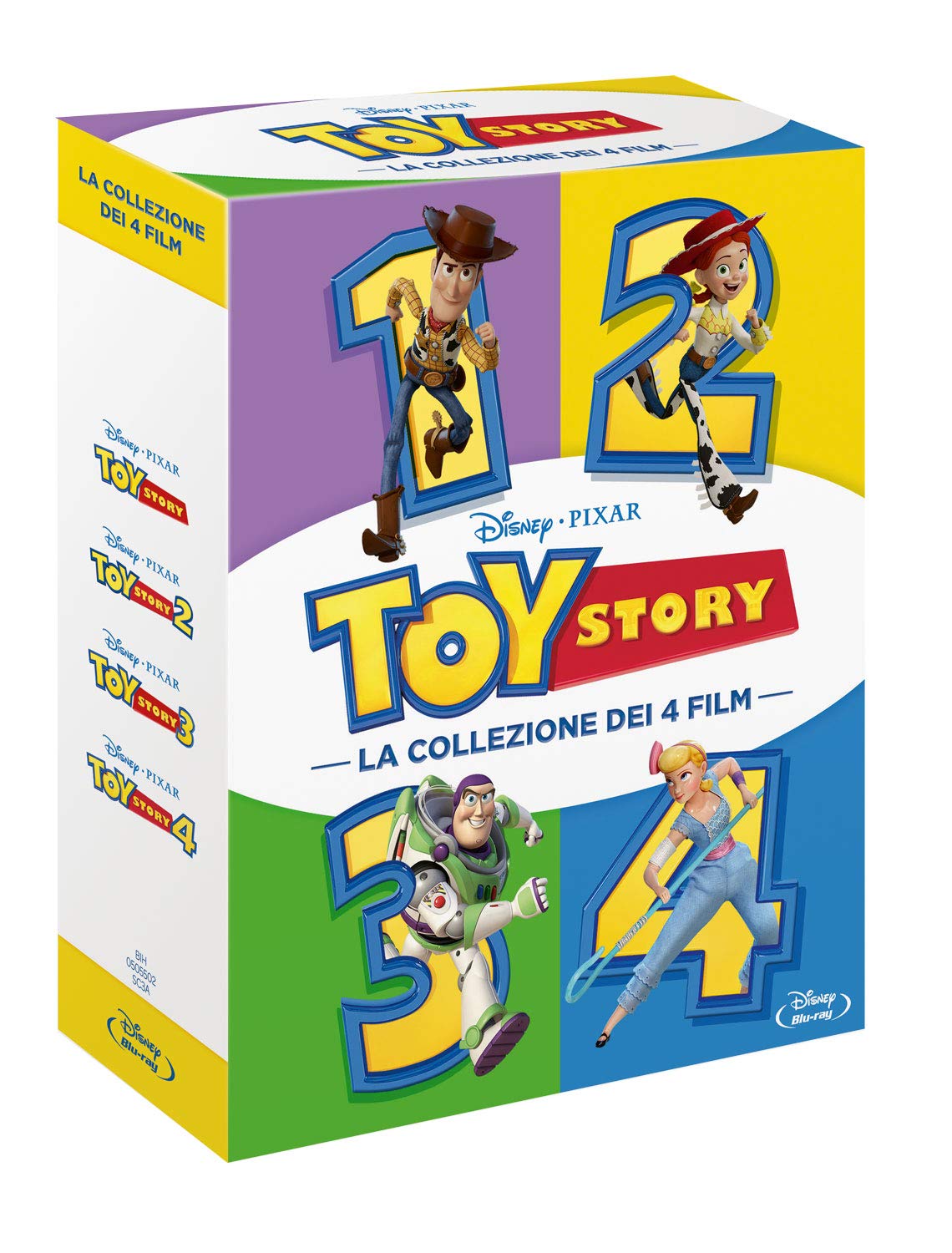 Cofanetto Toy Story 1 2 3 4
