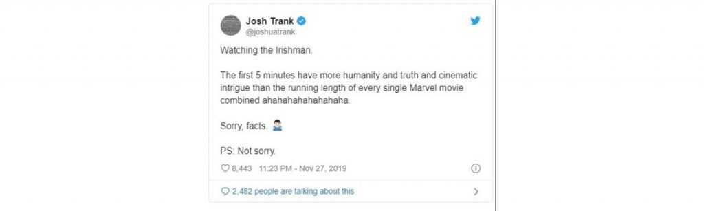 Josh Trank twitter