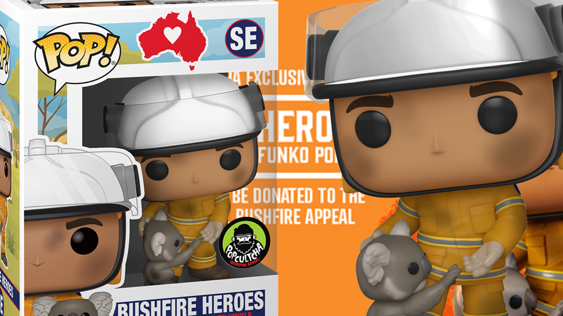 Funko Pop, un personaggio pompiere per aiutare gli animali in Australia thumbnail