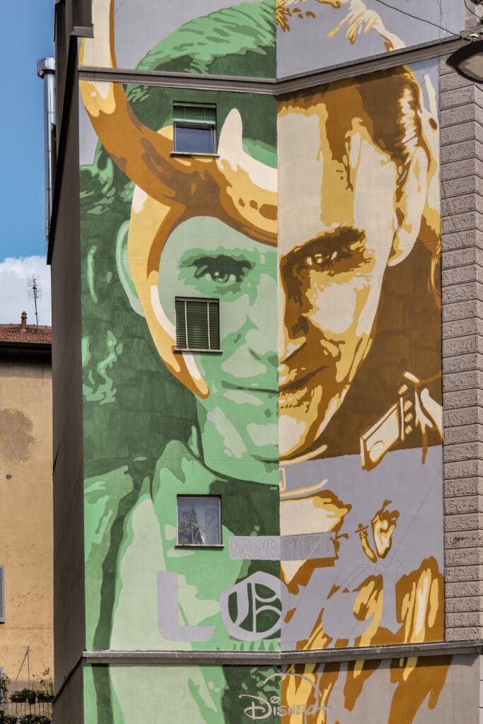murales di Loki