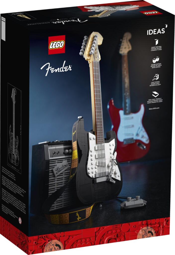 LEGO Ideas Fender Stratocaster Ins On