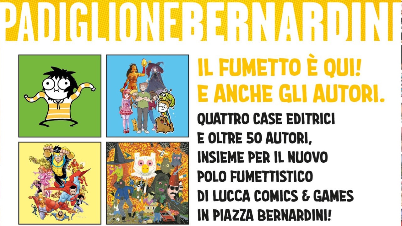 Lucca Comics & Games - Il fumetto arriva anche al padiglione Bernardini thumbnail