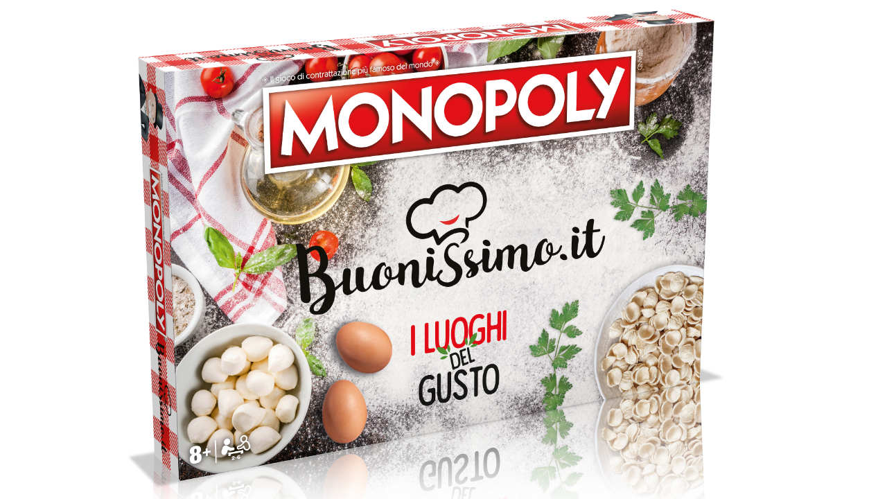 Monopoly Buonissimo - Il gioco in scatola omaggia i luoghi del gusto italiano thumbnail