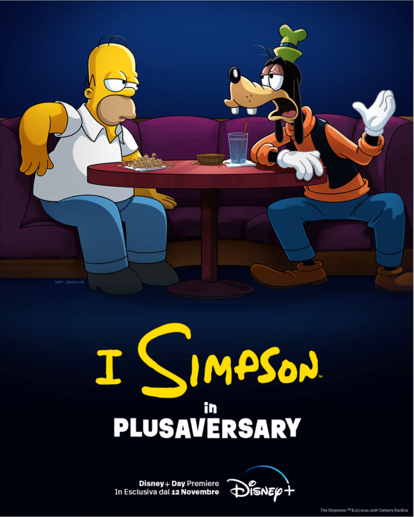 I Simpson In Plusaversary Nuovo Corto Disney Day