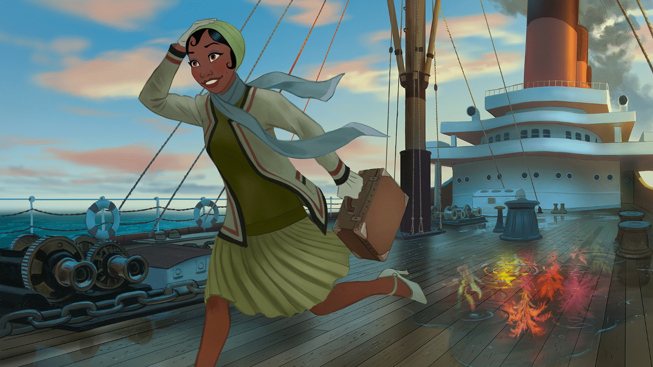 Tiana, il concept art della serie animata di Disney+ thumbnail