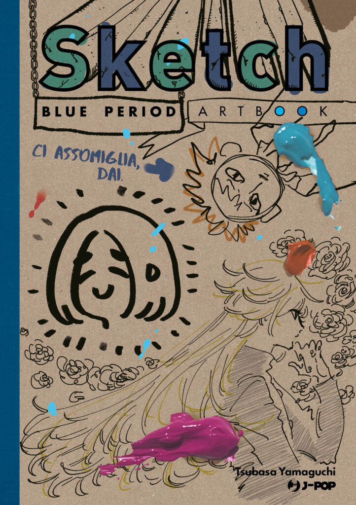 Edizioni BD E J Pop Gennaio Blue Period 8 Sketch Gallery Cover Copia 722x1024