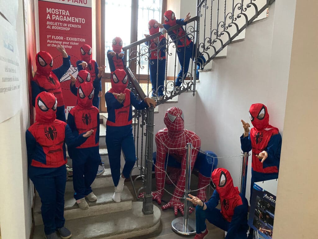Spider-Man No Way Home all'ospedale Metropolitano Niguarda