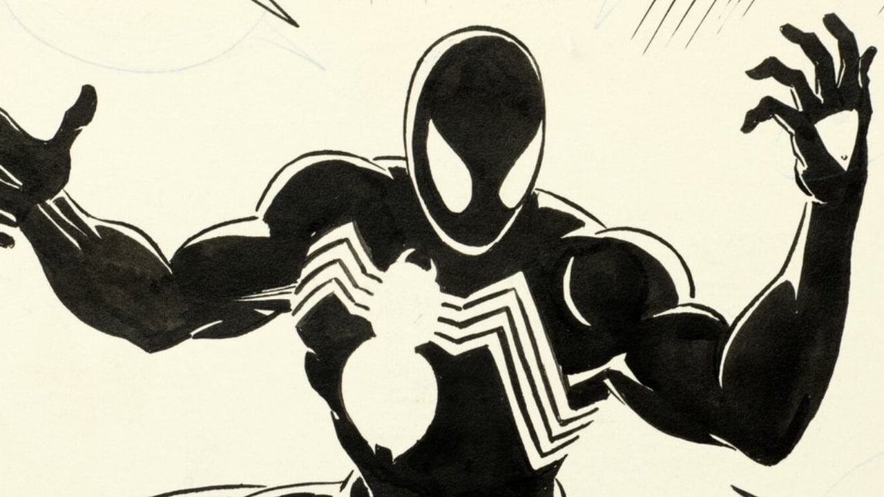 In vendita a un prezzo record la prima tavola con il costume nero di Spider-Man thumbnail