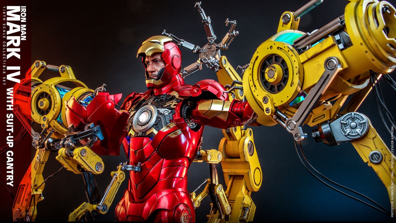 Annunciata la Hot Toys Iron Man Mark IV Suit-Up Gantry thumbnail