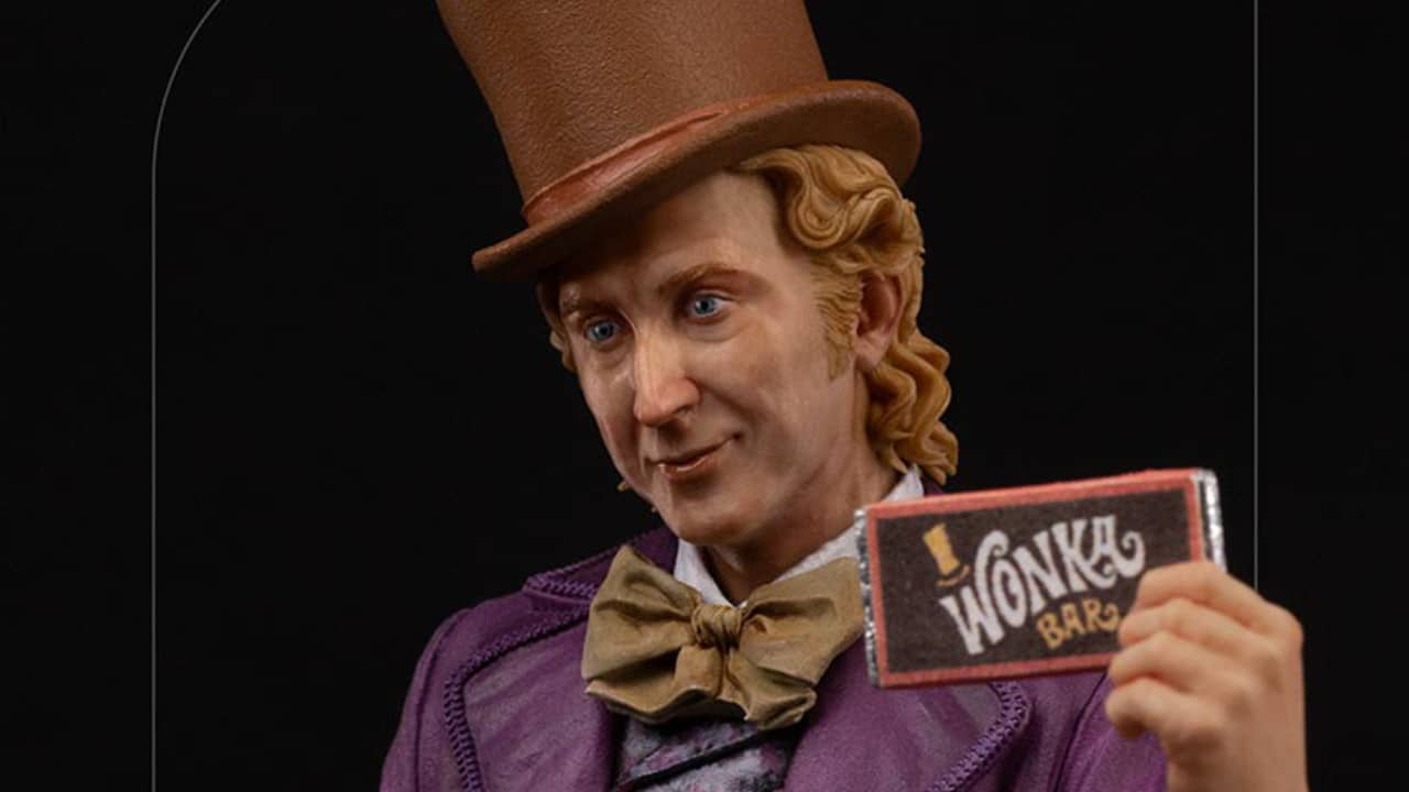 Willy Wonka e la Fabbrica di Cioccolato, la statua da collezione Iron Studios thumbnail