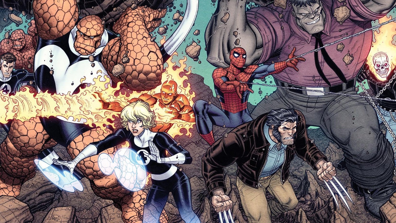 I nuovi Fantastici Quattro: Spider-Man, Wolverine, Hulk e Ghost Rider di nuovo insieme thumbnail