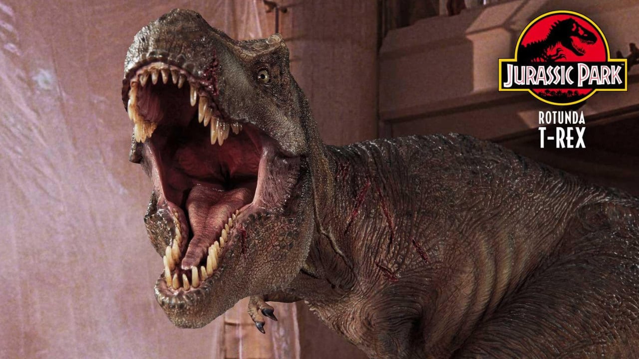Jurassic Park: La statua Prime 1 Studio del T-Rex nella scena finale thumbnail