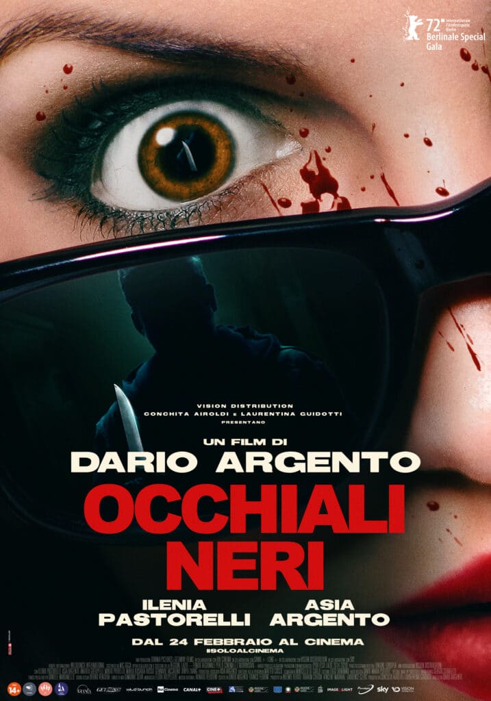 Occhiali Neri Poster Film Dario Argento