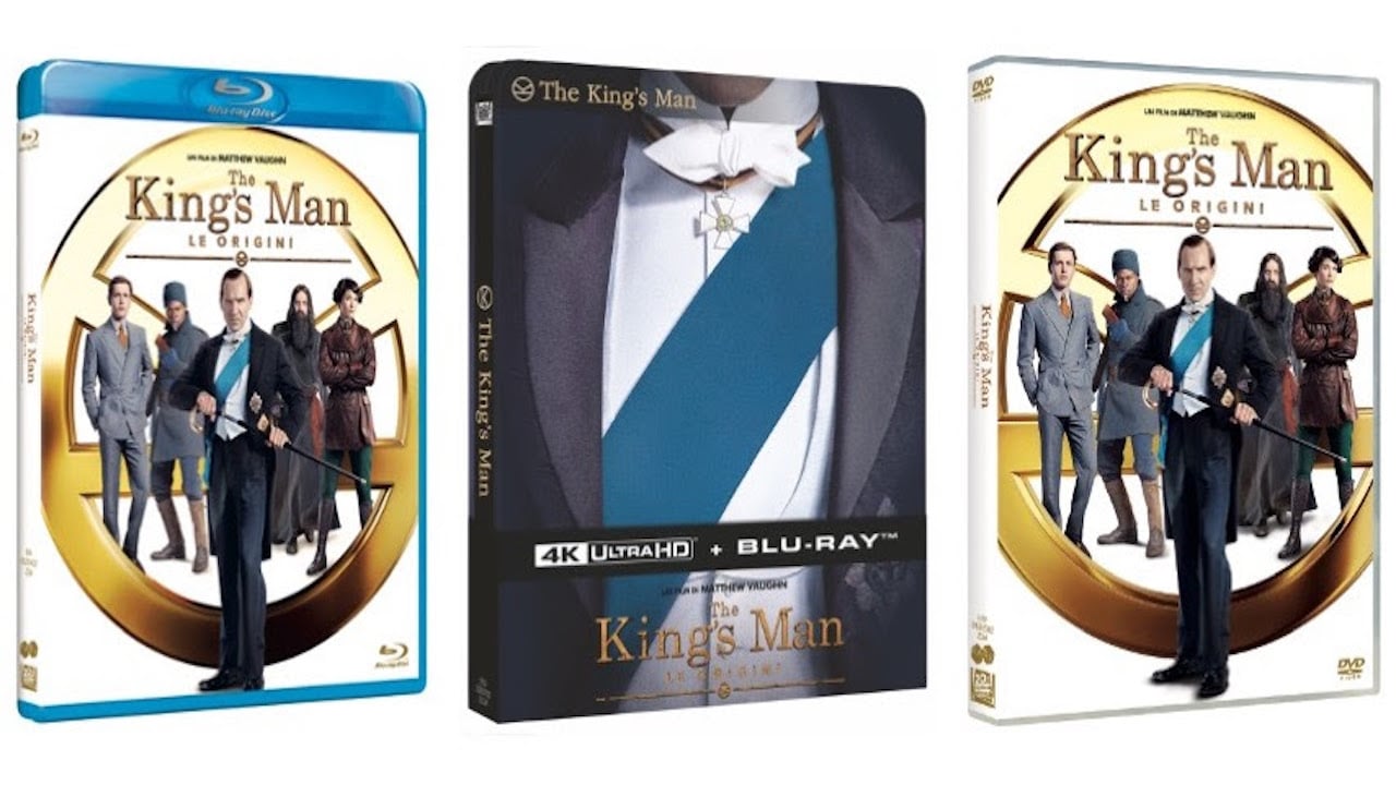 The King’s Man - Le Origini in Blu-Ray, DVD e UHD Steelbook thumbnail
