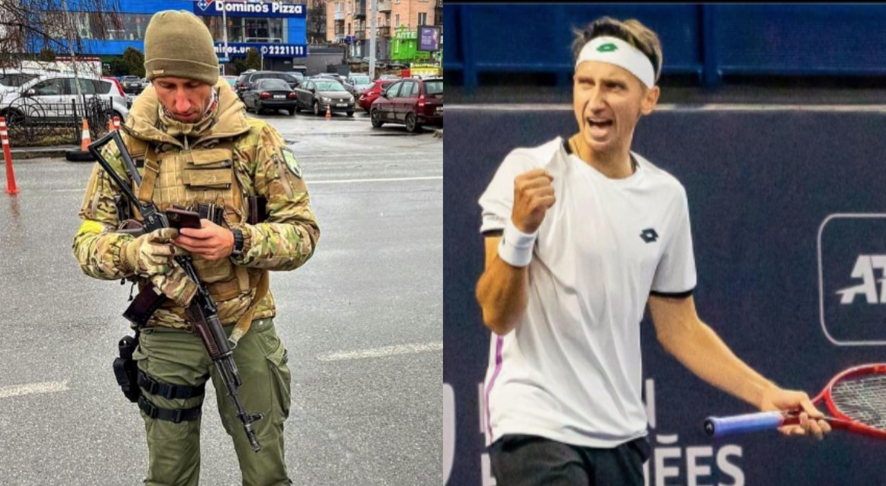 Dalla racchetta da tennis alle armi, chi sono i due tennisti al fronte in Ucraina? thumbnail