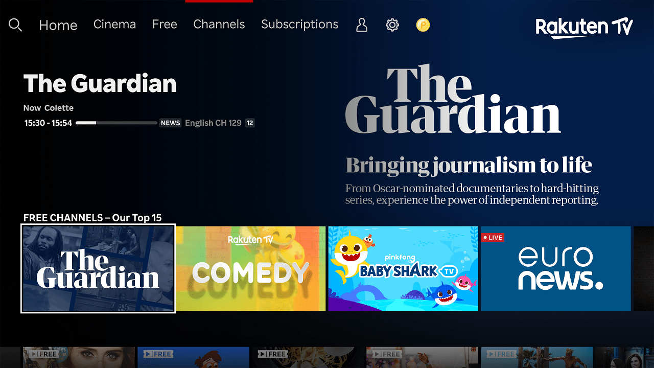 Arriva The Guardian, il nuovo canale di Rakuten TV thumbnail