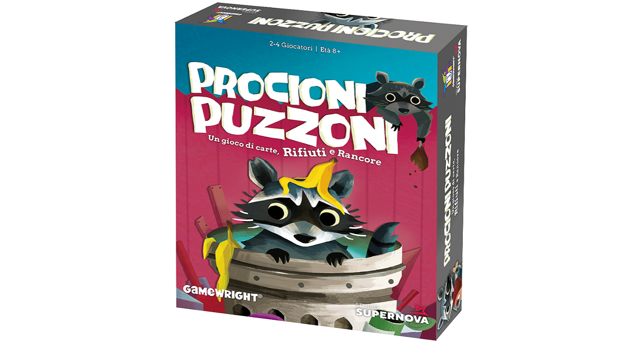 È in arrivo Procioni Puzzoni, il nuovo gioco di carte di Studio Supernova thumbnail
