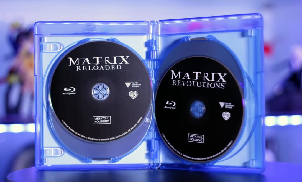Il Cofanetto Di Matrix In Blu Ray 3