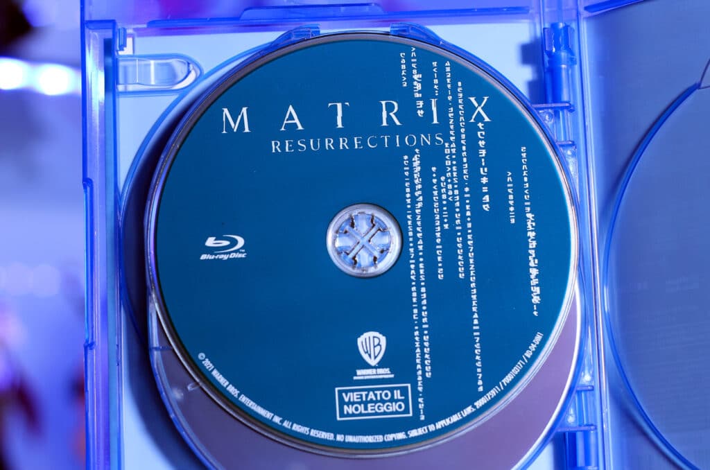 Il cofanetto di Matrix in Blu-Ray 