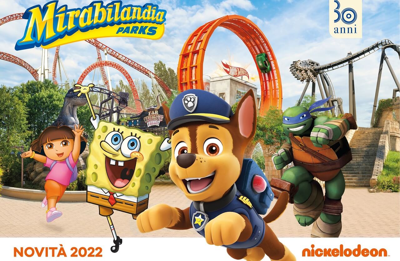 Nickelodeon sbarca ufficialmente a Mirabilandia thumbnail