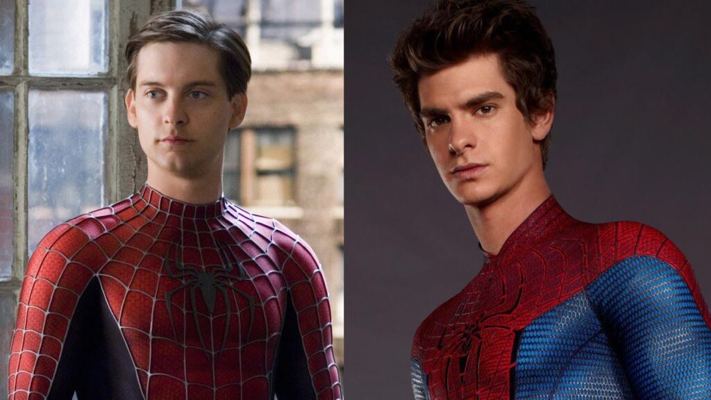 Tobey Maguire Andrew Garfield