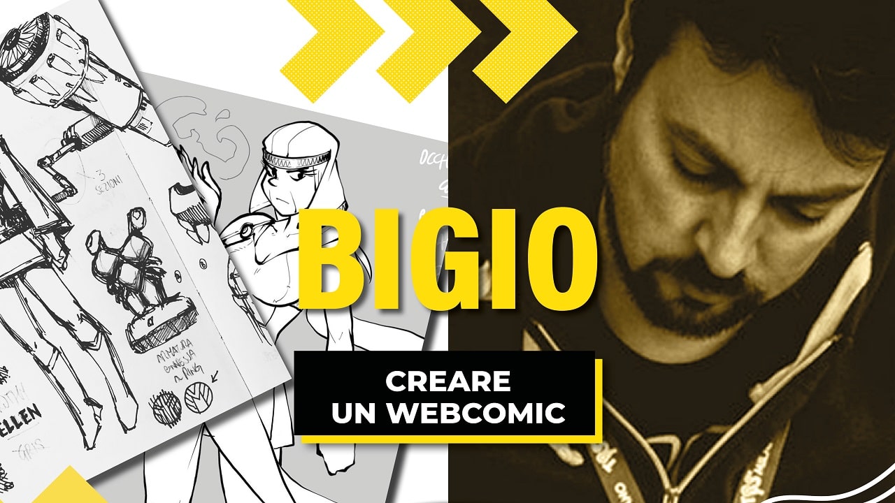 Webcomics con Bigio, live per Scuola Comics di Torino thumbnail