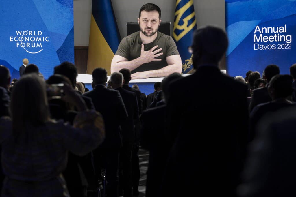 il presidente ucraino Zelensky
