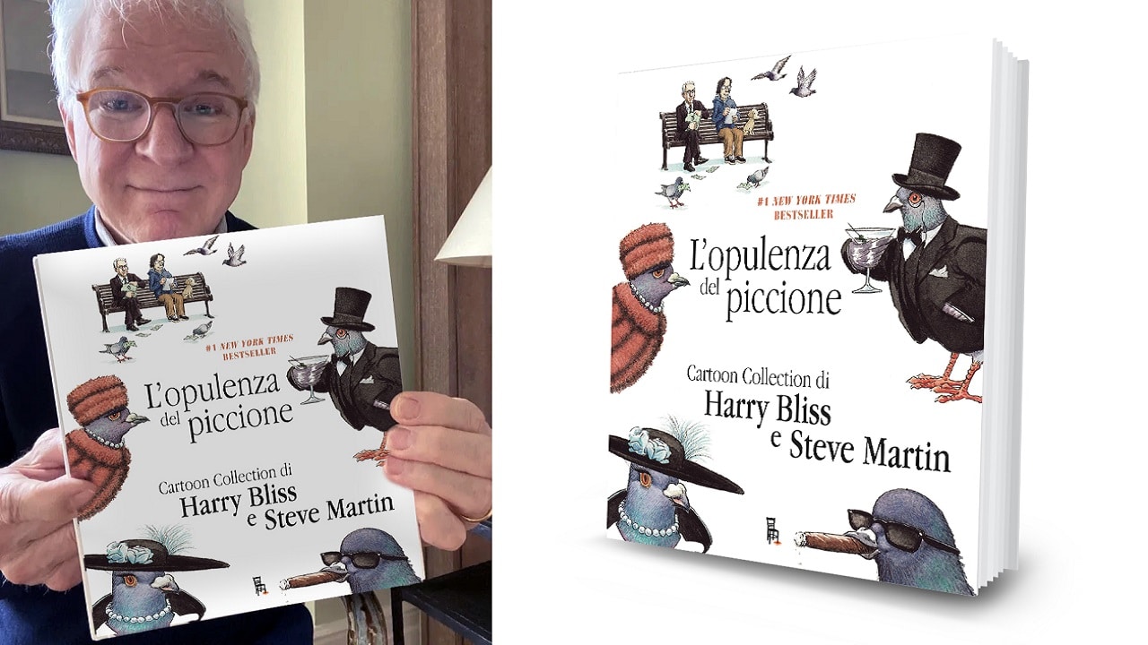 Steve Martin debutta nel mondo del fumetto con L'opulenza del Piccione thumbnail