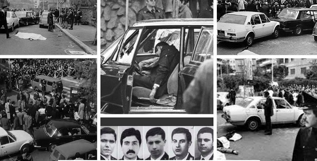 l'agguato e l'uccisione degli uomini della scorta di Aldo Moro