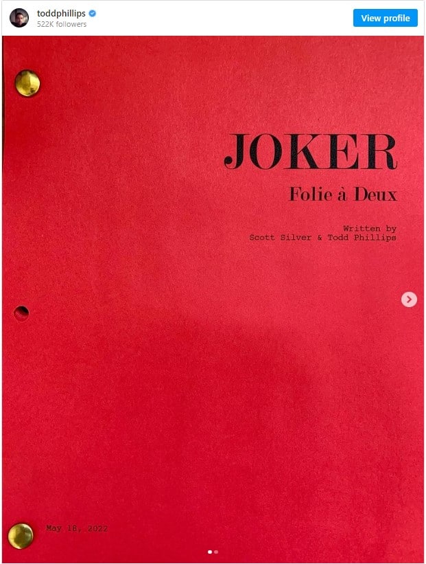 Sequel Joker confermato titolo
