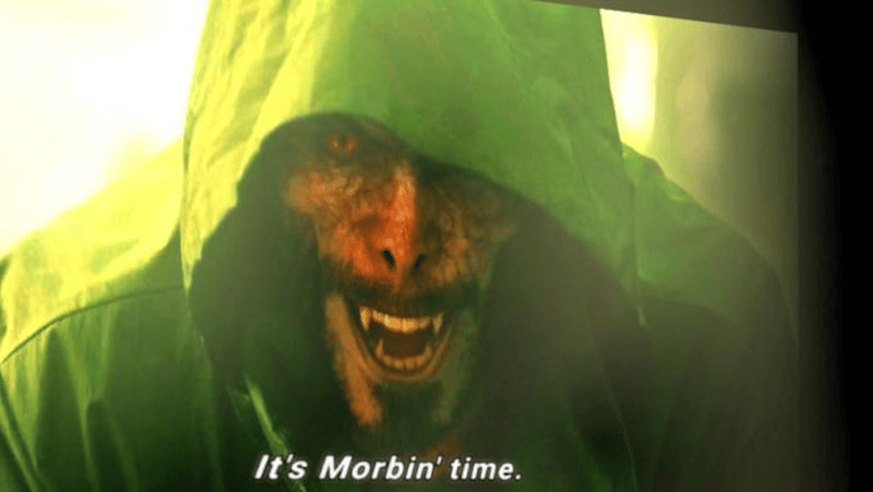 Morbius Meme Morbin Time